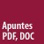 Apuntes PDF, DOC